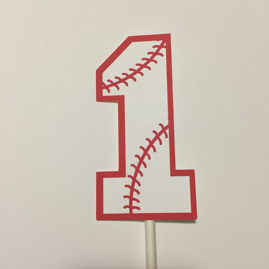 One Cake Topper, Baseball cake topper, baseball first birthday, baseball smash cake topper, baseball, baseball decorations, baseball party