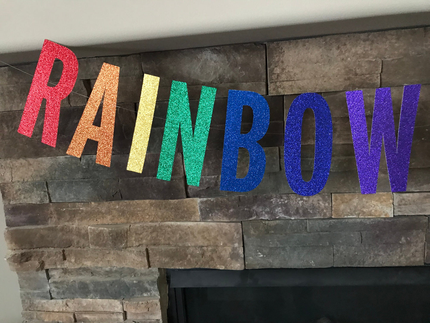 Rainbow baby banner / rainbow baby shower / rainbow baby photo prop / rainbow baby / rainbow banner / baby shower banner / baby shower decor