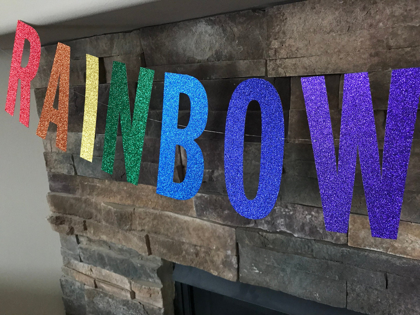 Rainbow baby banner / rainbow baby shower / rainbow baby photo prop / rainbow baby / rainbow banner / baby shower banner / baby shower decor