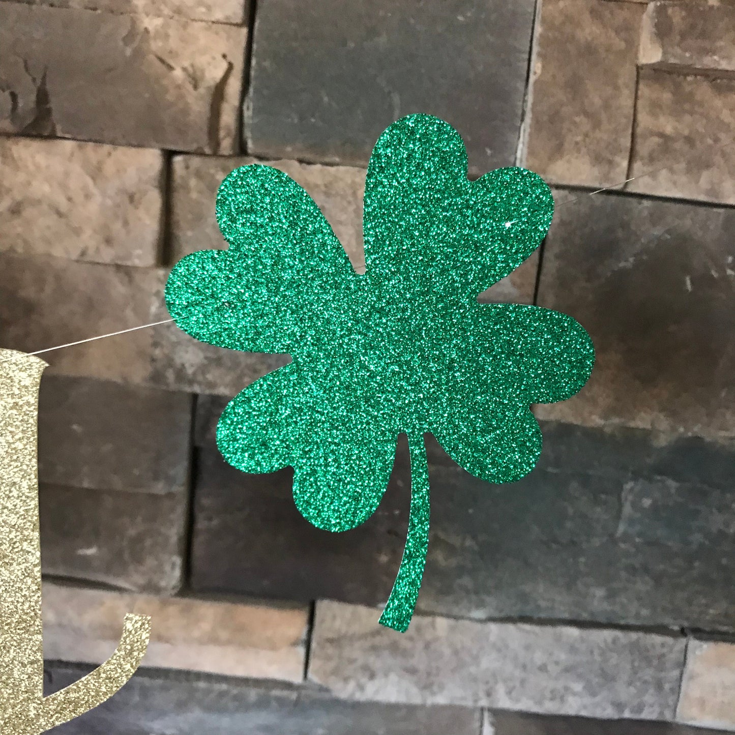 Lucky banner / St Patrick’s Day Banner / St Patrick’s decorations / luck of the Irish / shamrock banner / Irish af banner / Irish banner