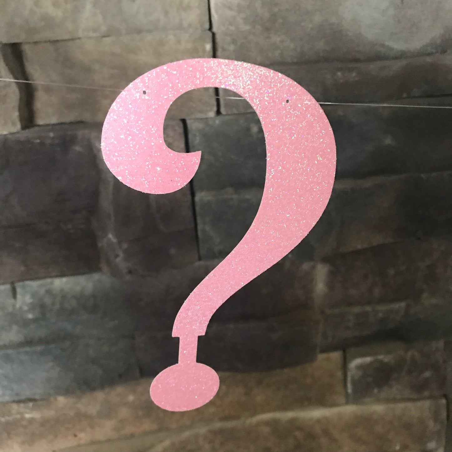 Gender reveal question mark banner / gender reveal banner / gender reveal decorations / gender reveal party / he or she / boy or girl / ????