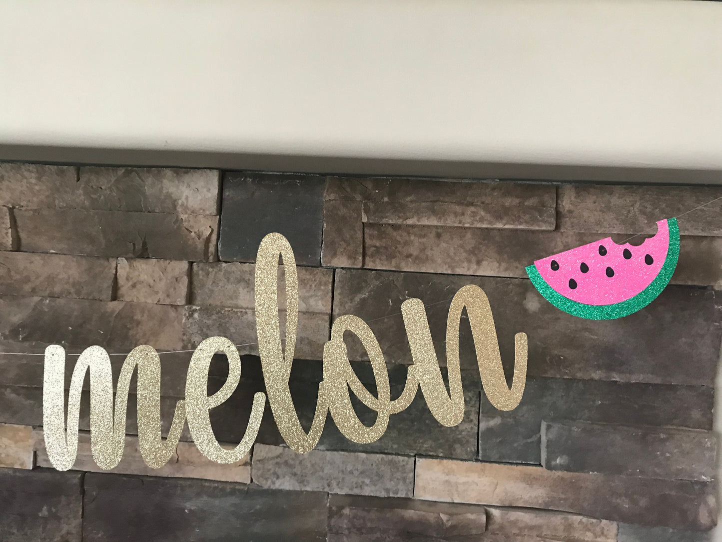 One in a melon, watermelon party, watermelon birthday, watermelon banner, one in a melon banner, one in a melon party, first birthday, one