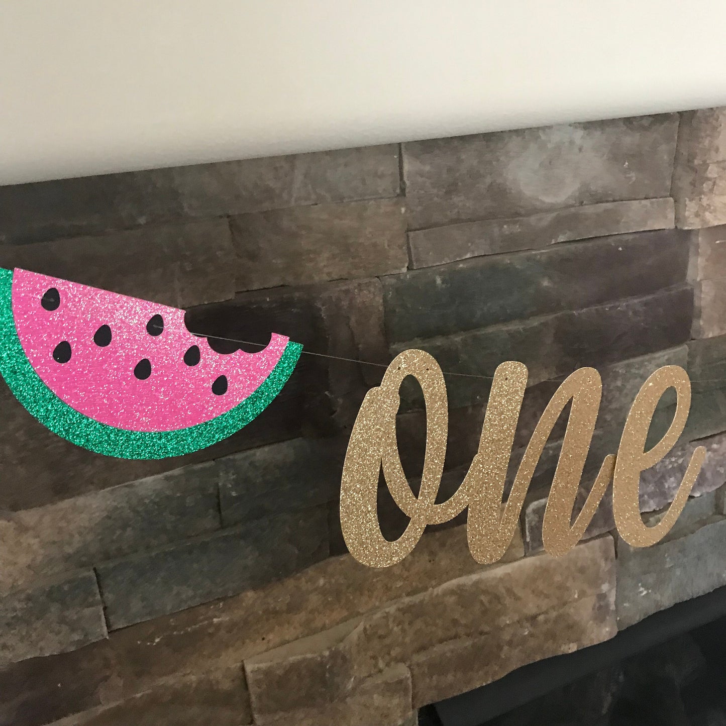 One in a melon, watermelon party, watermelon birthday, watermelon banner, one in a melon banner, one in a melon party, first birthday, one