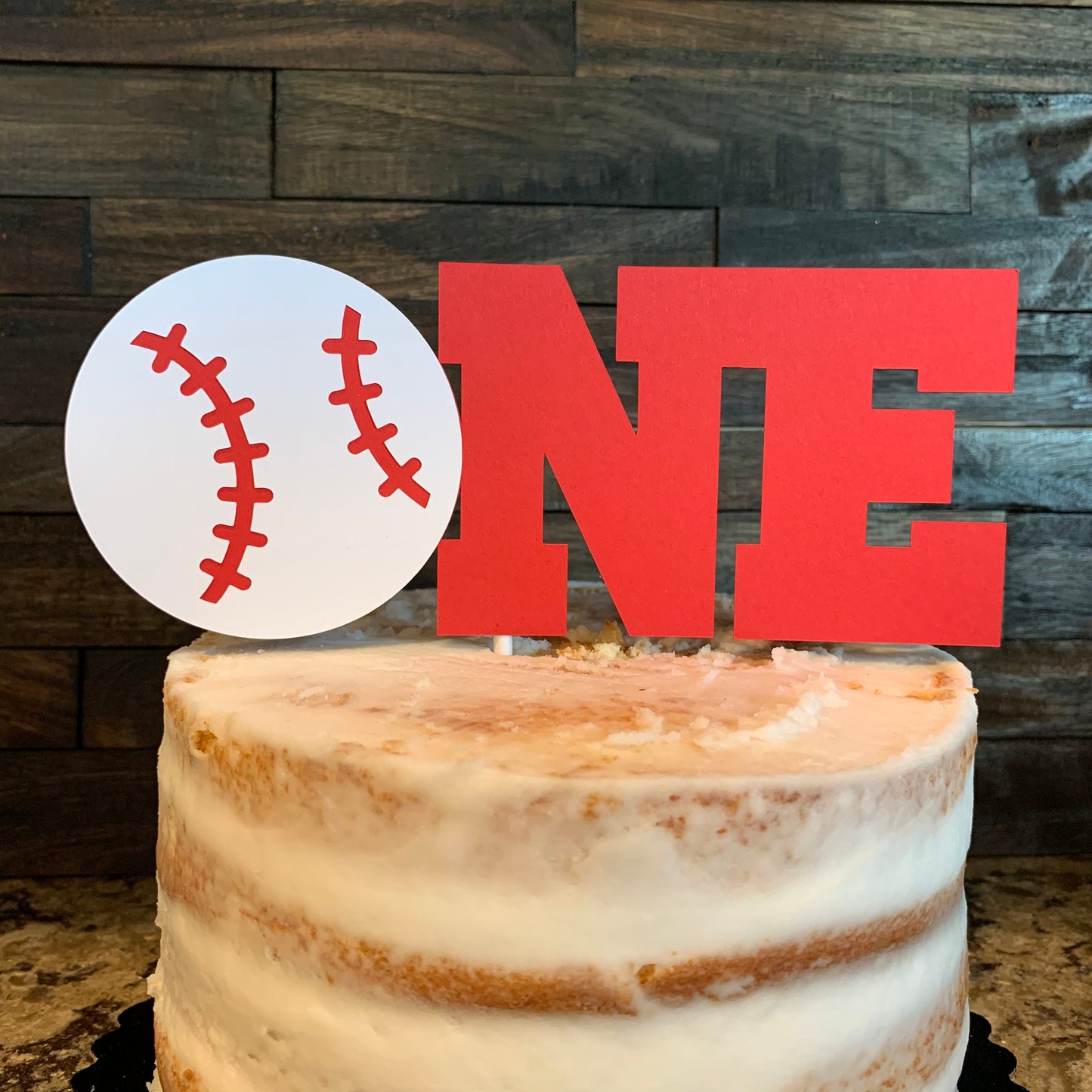 Baseball One Cake Topper, Baseball First Birthday, Baseball Birthday Decorations, Baseball Cake Smash, Rookie Year, Baseball 1st Birthday