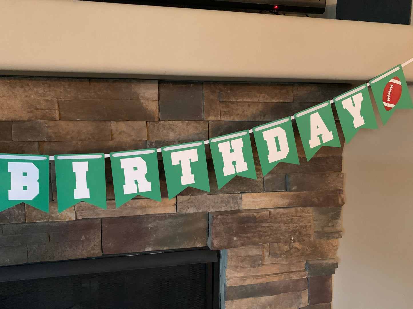 Football Happy Birthday Banner, Football Birthday, Football Party, football Banner, Football decorations, football party decorations