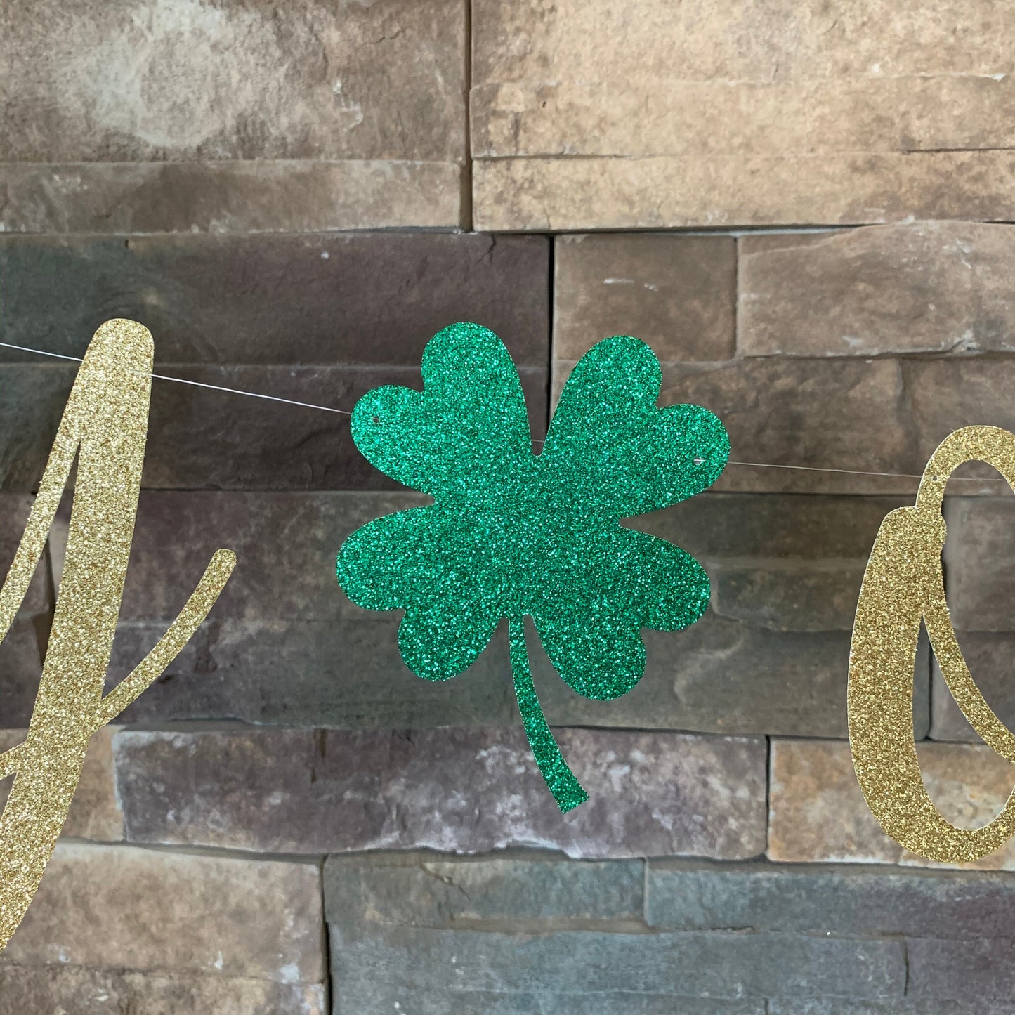 Shamrock Boy oh boy banner / baby shower decorations / boy oh boy baby shower / boy oh boy / oh baby banner / boy baby shower / March shower