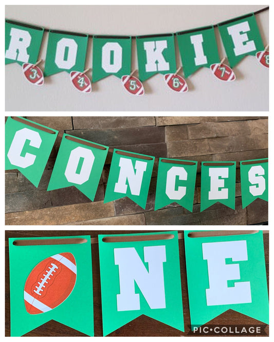 Football party decorations / football birthday decorations / football 1st birthday / football decorations / football birthday party