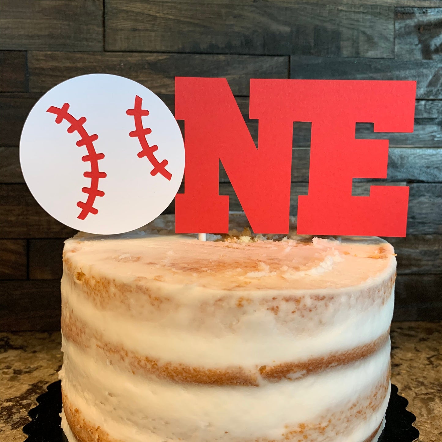 Baseball One Cake Topper, Baseball First Birthday, Baseball Birthday Decorations, Baseball Cake Smash, Rookie Year, Baseball 1st Birthday