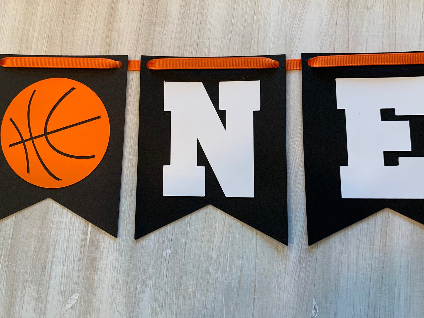 Basketball ONE banner, Basketball High Chair banner, Basketball birthday, Basketball birthday decorations, first birthday, one, sports