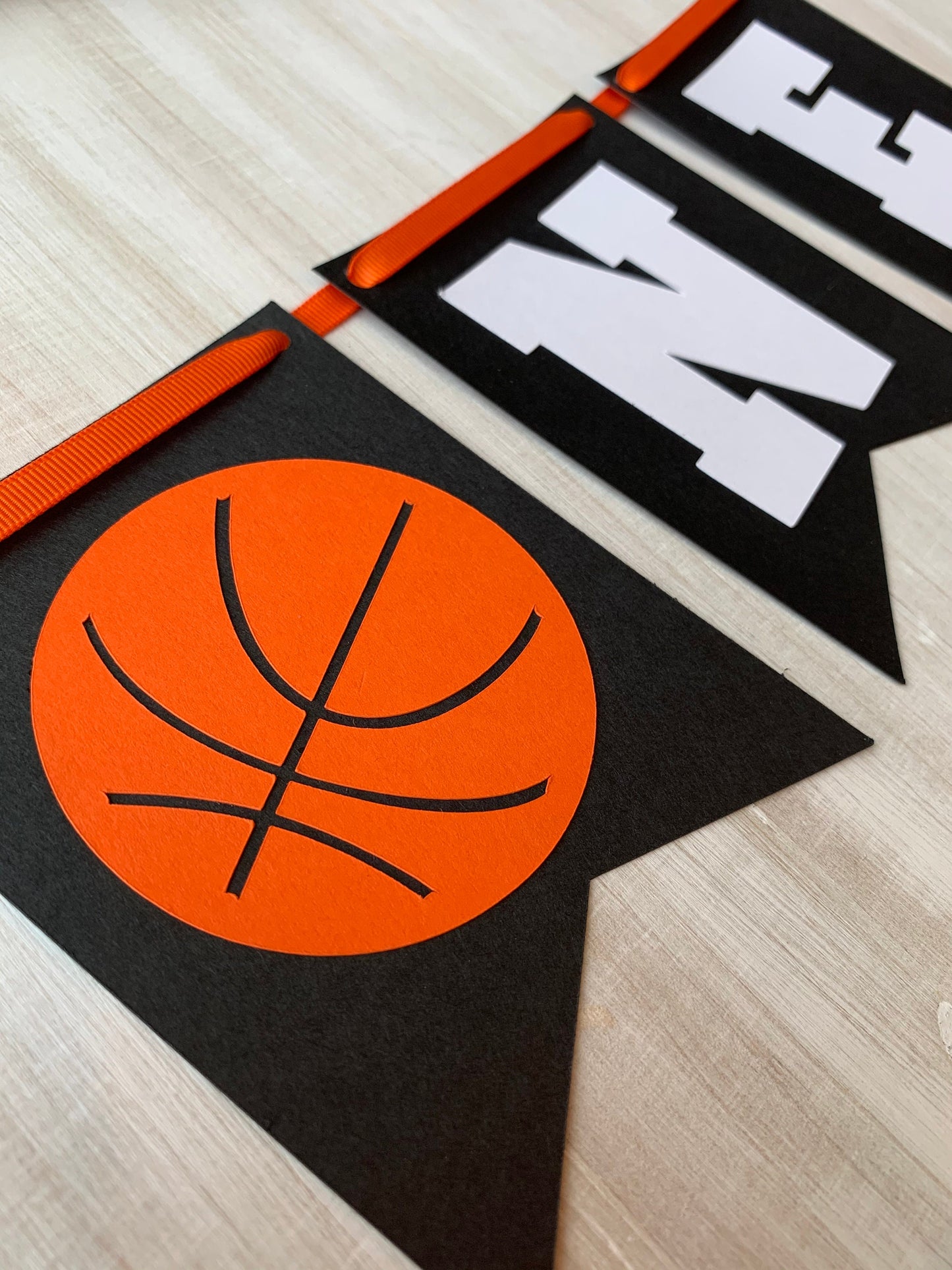 Basketball ONE banner, Basketball High Chair banner, Basketball birthday, Basketball birthday decorations, first birthday, one, sports