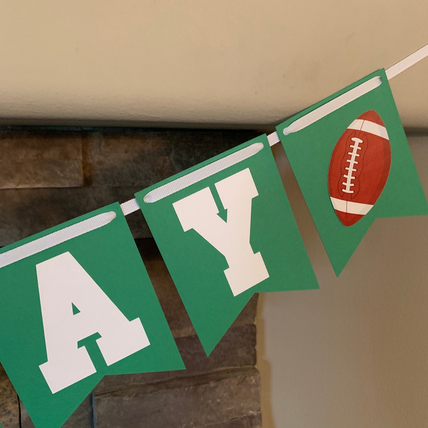 Football Happy Birthday Banner, Football Birthday, Football Party, football Banner, Football decorations, football party decorations