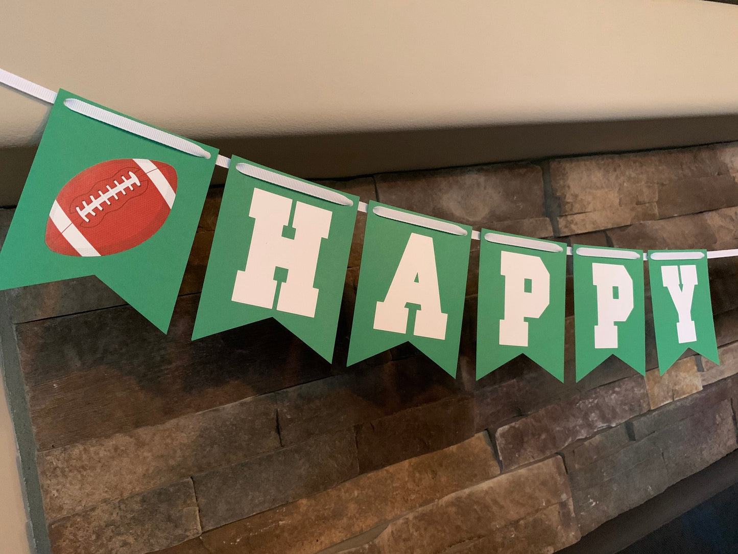 Football Happy Birthday Banner, Football Birthday, Football Party, football Banner, Football decorations, football party decorations