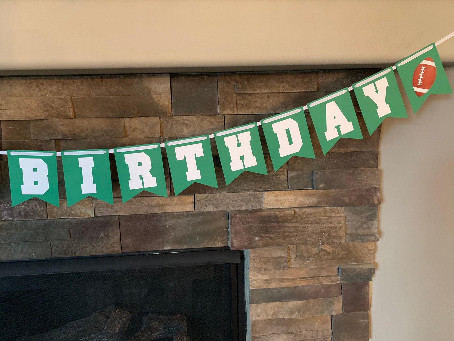 Football Happy Birthday Banner, Football Birthday, Football Party, football Banner, Football decorations, football party decorations