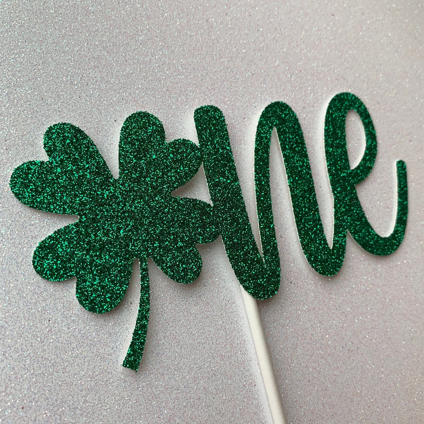 Shamrock one cake topper, shamrock smash cake topper, St Patrick’s day first birthday, first birthday decorations, lucky one, one topper