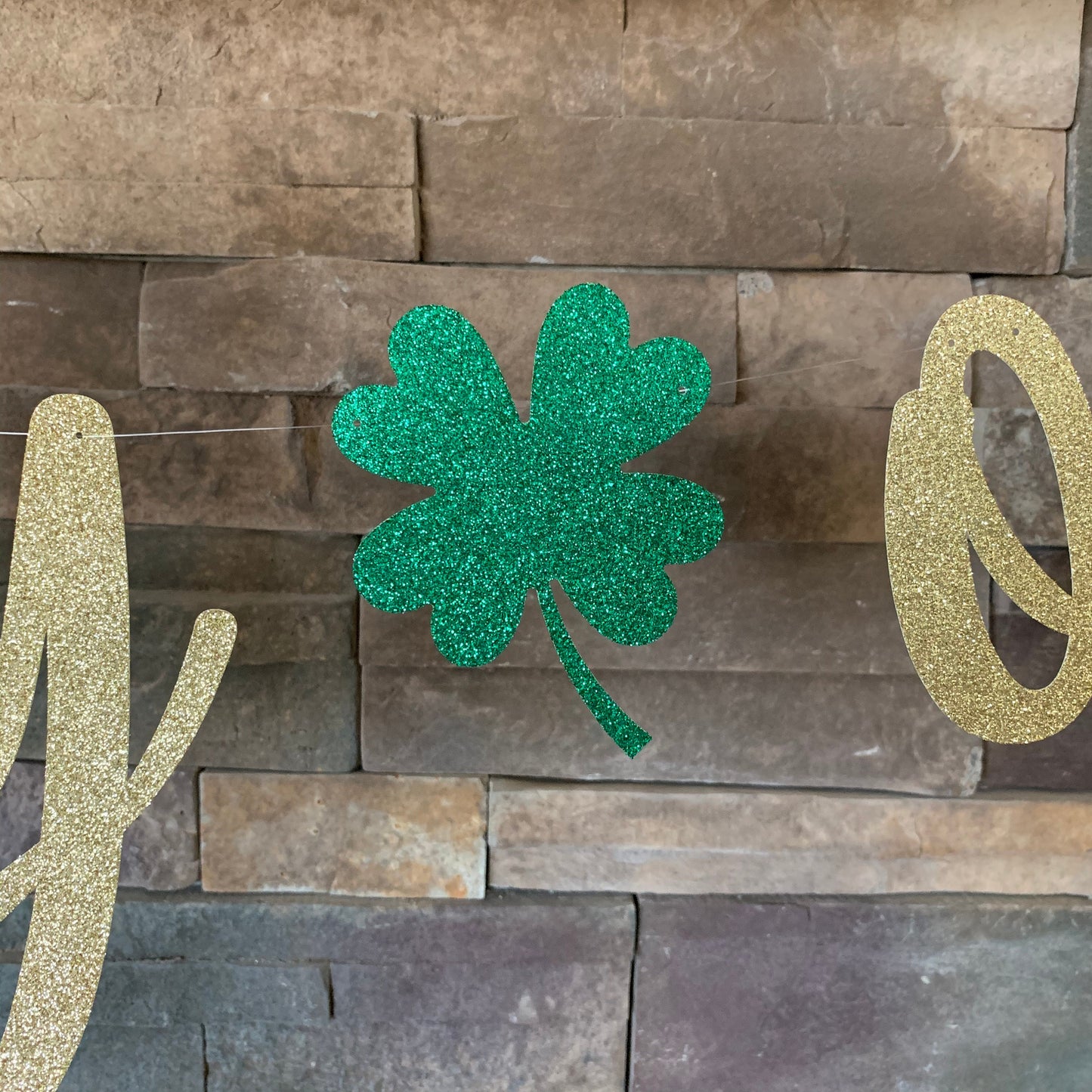 lucky one banner, lucky one, shamrock banner, st Patrick’s day birthday, st Patrick’s day first birthday, 1st birthday, one decorations