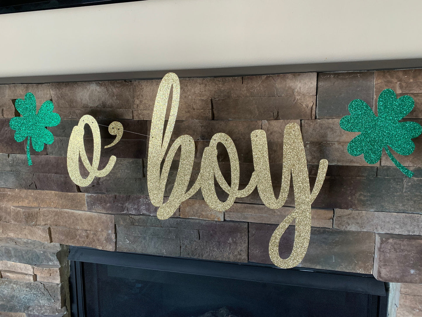 St. Patrick's Baby Shower, Irish Baby Shower, O'Boy Banner, St Patricks Day Baby Shower,  jumbo oh boy banner, oh boy banner