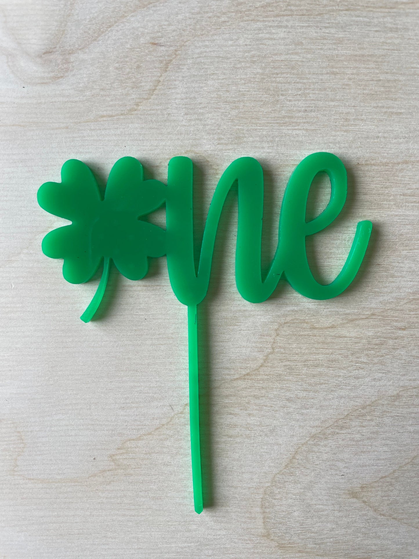 Shamrock one cake topper, shamrock smash cake topper, St Patrick’s day first birthday, first birthday decorations, lucky one, one topper